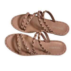 Olivia Miller Studded Double Strap Sandals
Size 8
